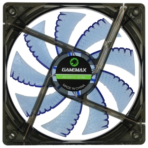 Кулер для корпуса GameMax WindForce 4x Blue LED (120 мм) [GMX-WF12B]