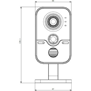 IP-камера Hikvision DS-2CD2432F-I (2.8 MM)