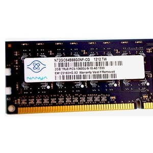 Оперативная память Nanya DDR III 2048MB PC3-10600 1333MHz (NT2GC64B88G0NF-CG4) OEM