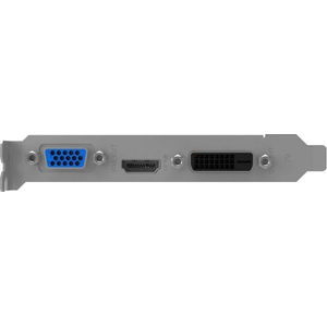 Видеокарта Palit GeForce GT730 (NEAT730NHD06-2080F) 1GB <GDDR3 1800 МГц, 64 бит, 902 МГц, DVI+HDMI+VGA) OEM