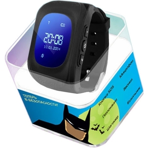 Детские часы SmartBabyWatch Q50 (Черные)