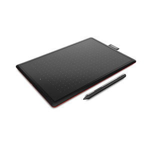 Графический планшет Wacom Bamboo One Medium (CTL-672-N) Black-Red RTL