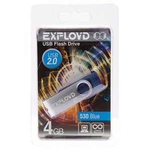 USB флэш-накопитель EXPLOYD 530 4GB (синий)