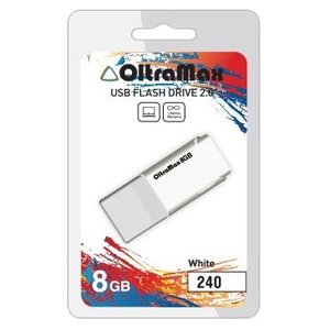 USB Flash Oltramax 240 8GB (красный) [OM-8GB-240-Red]