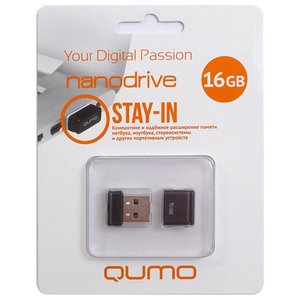 USB Flash QUMO NanoDrive 16Gb White