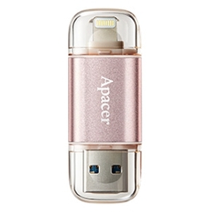 USB Flash Apacer AH190 32GB (розовый) [AP32GAH190H]