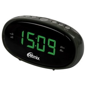 Радиочасы Ritmix RRC-616 (черный)