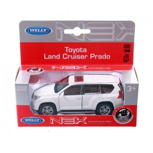 Модель 1:34-1:39 Toyota Land Cruiser Prado Welly 43630L-W