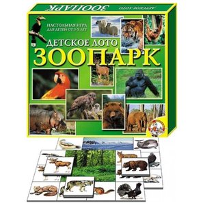 Настольная игра Десятое Королевство Лото Зоопарк 00083