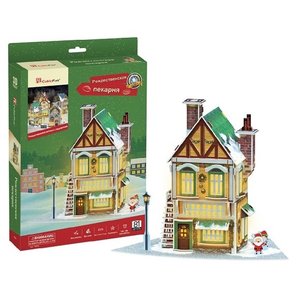 Пазл CubicFun P803h 3D Puzzle Рождественская пекарня (81 деталь)
