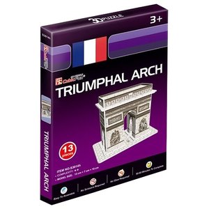 Пазл CubicFun S3014h 3D Puzzle Триумфальная арка (13 детали)