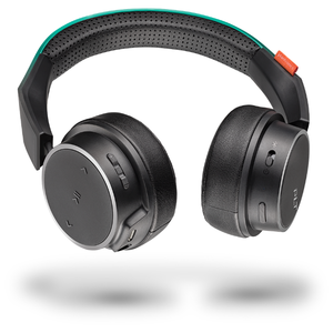 Наушники с микрофоном Plantronics BackBeat Fit 500 (черный/зеленый)