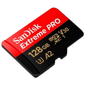 Карта памяти SanDisk Extreme PRO SDSQXCY-128G-GN6MA microSDXC 128GB (с адаптером)