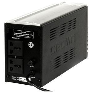 ИБП CrownMicro CMU-650IEC LCD 650VA Black