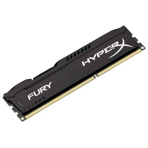 Оперативная память Kingston HyperX Fury Black 4GB DDR3 PC3-14900 (HX318C10FB/4)