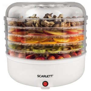 Сушилка для овощей и фруктов Scarlett SC-FD421005 белый