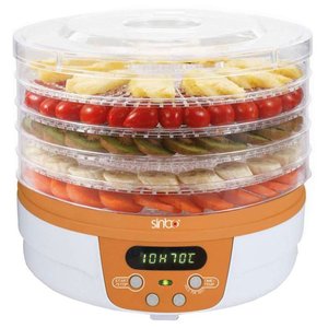 Сушилка для овощей и фруктов Sinbo SFD 7402 (белый/оранжевый)
