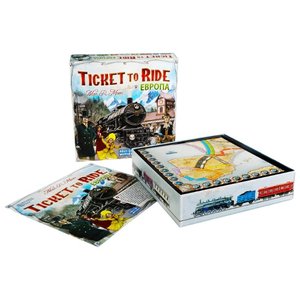 Настольная игра Мир Хобби Билет на поезд: Европа / Ticket to Ride: Европа 1032
