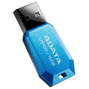 USB Flash A-Data DashDrive UV100 16Gb (AUV100-16G-RBK)