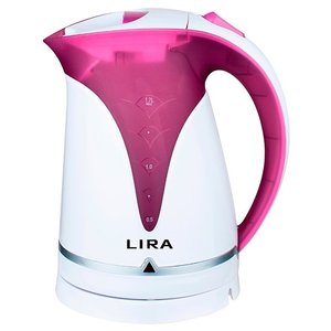 Чайник LIRA LR 0101 (белый/зеленый)