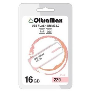 USB Flash Oltramax 220 16GB (розовый) [OM-16GB-220-Pink]