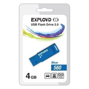 USB Flash Exployd 560 4GB (зеленый) [EX-4GB-560-Green]