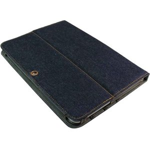 Чехол IT BAGGAGE для планшета Samsung Galaxy tab 10.1 P5100, P5110 иск. кожа Jeans черный, синий ITSSGT1028-4