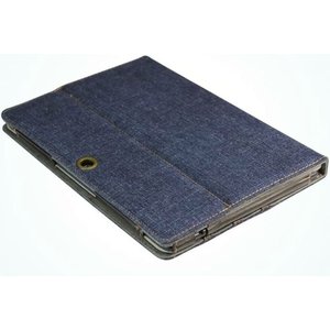 Чехол IT BAGGAGE для планшета Asus TF300 иск. кожа Jeans черный, синий ITASTF308-4