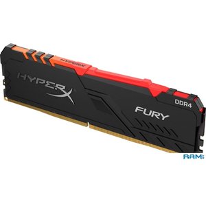 Оперативная память HyperX Fury RGB 16GB DDR4 PC4-25600 HX432C16FB3A/16