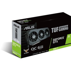 Видеокарта ASUS TUF Gaming X3 GeForce GTX 1660 Ti OC 6GB GDDR6 [TUF3-GTX1660TI-O6G-GAMING]
