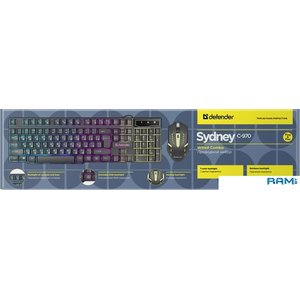 Клавиатура + мышь Defender Sydney C-970 RU