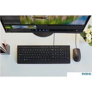 Клавиатура + мышь Lenovo Essential Wired Combo