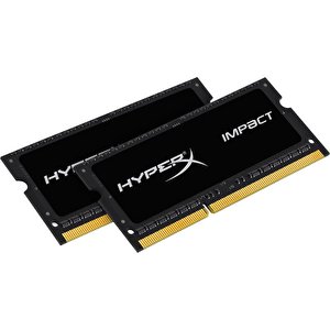 Оперативная память Kingston HyperX Impact 2x4GB KIT DDR3 SO-DIMM PC3-12800 (HX316LS9IBK2/8)