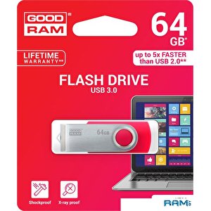 USB Flash GOODRAM UTS3 64GB [UTS3-0640R0R11]