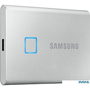 Внешний накопитель Samsung T7 Touch 2TB (серебристый)
