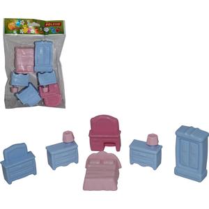 Набор мебели для кукол №1 (6 элементов в пакете)