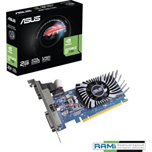 Видеокарта ASUS GeForce GT 730 DDR3 BRK EVO GT730-2GD3-BRK-EVO