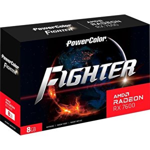 Видеокарта PowerColor Fighter Radeon RX 7600 8GB GDDR6 RX 7600 8G-F