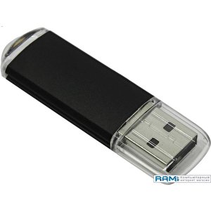 USB Flash Smart Buy 4GB V-Cut Black (SB4GBVC-K)