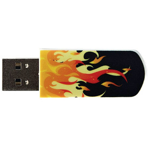USB Flash Verbatim Store 'n' Go Mini Elements Edition Fire 8GB (98158)