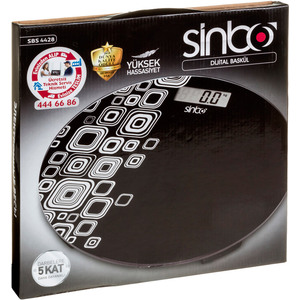 Весы напольные Sinbo SBS 4428 Black