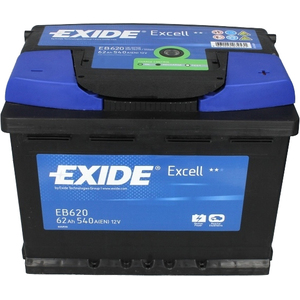 Автомобильный аккумулятор Exide Excell EB620 (62 А/ч)