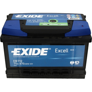 Автомобильный аккумулятор Exide Excell EB712 (71 А/ч)