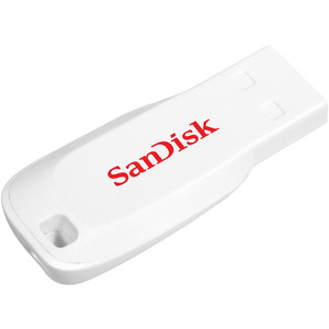 USB Flash SanDisk Cruzer Blade White 16GB (SDCZ50C-016G-B35W)