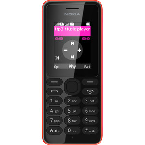 Мобильный телефон Nokia 108 Dual SIM Red