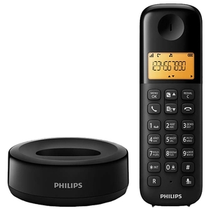 Радиотелефон PHILIPS D1301B/51 Black