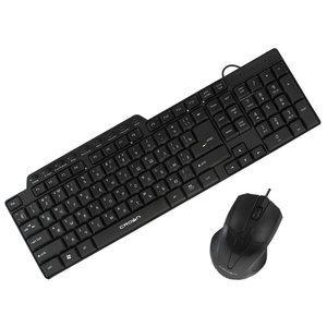 Клавиатура + мышь CROWN CMMK-520B Black