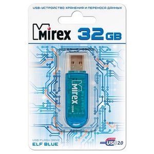 USB Flash Mirex ELF RED 32GB (13600-FMURDE32)