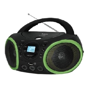 Портативная аудиосистема BBK BX150BT (черный/зеленый)