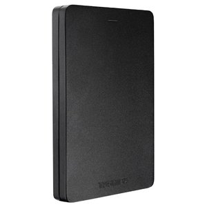 Внешний жесткий диск Toshiba Canvio Alu HDTH310EK3AB 1TB (черный)